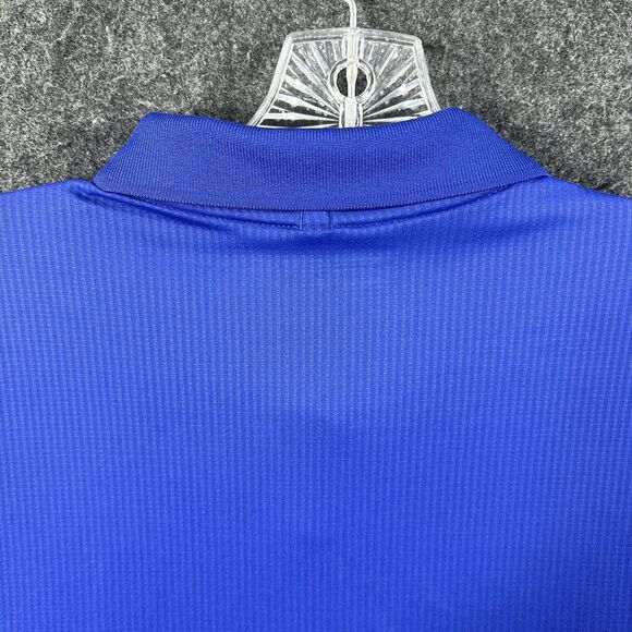 Nike Players Polo Shirt Men’s Large Blue Dri-Fit Golf Performance Casual - Picture 4 of 9